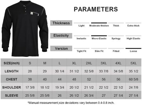 FR Shirts for Men CAT2/HRC2 Flame Resistant Shirts 6.5oz Light Weight Long Sleeve Fire Retardant Shirts in Kuwait