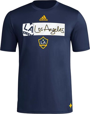 تيشيرت La Galaxy بأكمام قصيرة للرجال من أديداس in Kuwait