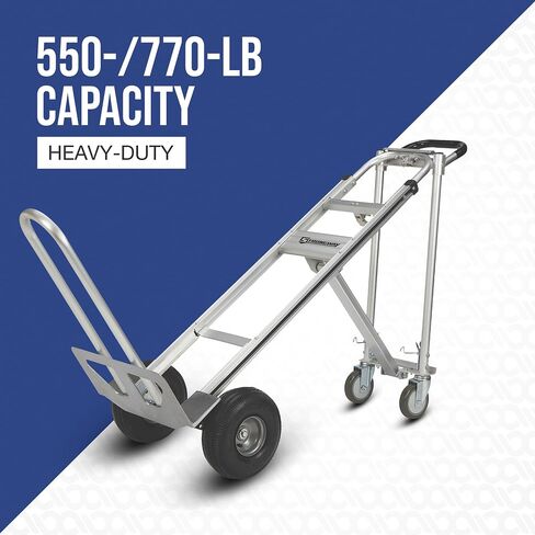 شاحنة يدوية/منصة من الألومنيوم 3 في 1 من Strongway - 550-/770 رطل. سعة in Kuwait