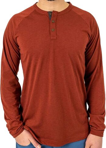 Club Ride Apparel Men's Payette Henley Long Sleeve Cycling Jersey in Saudi Arabia