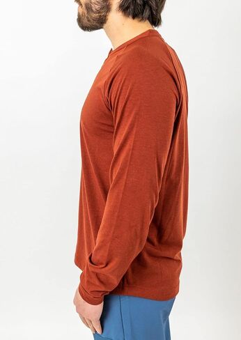 Club Ride Apparel Men's Payette Henley Long Sleeve Cycling Jersey in Saudi Arabia
