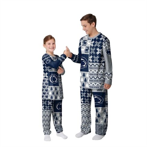 FOCO NCAA Busy Block Family Matching Collection Set Holiday Pjs in Saudi Arabia