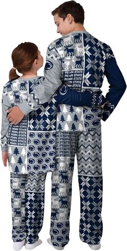 FOCO NCAA Busy Block Family Matching Collection Set Holiday Pjs in Saudi Arabia