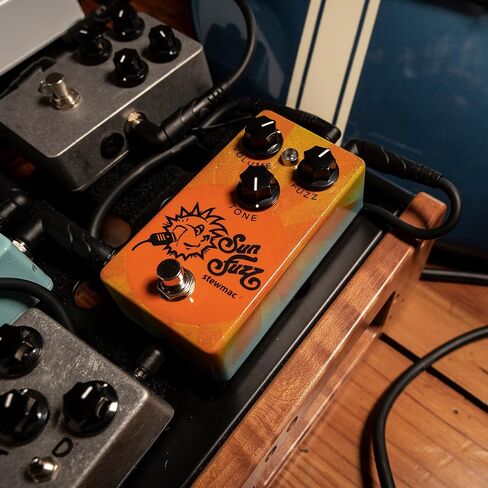 مجموعة دواسات الجيتار الكهربائية من StewMac Sun Fuzz DIY، مع حاوية عارية، مستوحاة من Analogman Sun Face (12252) in Saudi Arabia