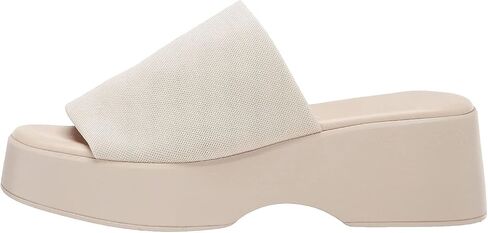 TruFox Women's Platform Sandals Wedge Slides Open Toe Comfort Padded Band Slip On in Saudi Arabia