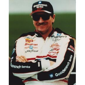 Posterazzi Dale Earnhardt Smiling in Car Racing Outfit Photo Print (24 x 30)