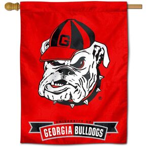 College Flags & Banners Co. Georgia Bulldogs House Flag Banner