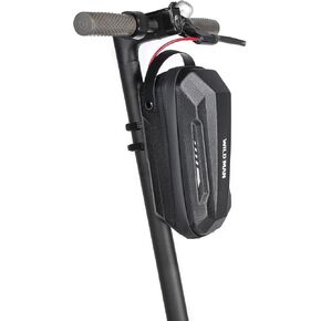 Scooter Storage Bag, Waterproof Scooters Handlebar EVA Hard Shell Bike Front Bag for Carrying Charger Tools Repair Tools 3L