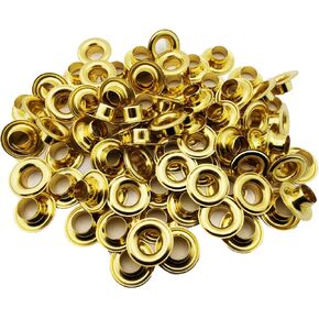 C.S. Osborne Brass Grommets & Washers #G1-1 Size 1 (9/32 Hole) 144 Sets