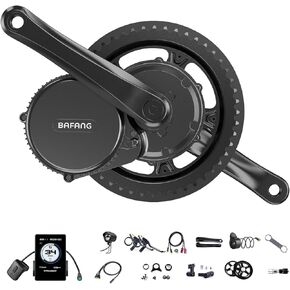 BAFANG 48V 750W BBS02B Ebike Motor Kit with P860C LCD Display Mid Drive Motor Electric Bike Conversion Kit