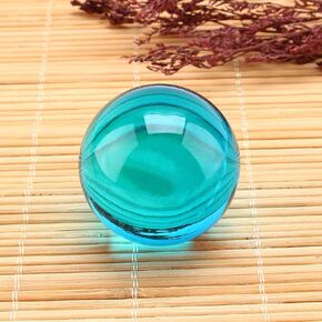 Asian Rare Royal Blue Quartz Crystal Healing Ball Sphere 40mm with Stand Crystal Clear Ball Crystal Ball with Stand Clear Crystal Ball Artificial Glass Crystal Ball Healing