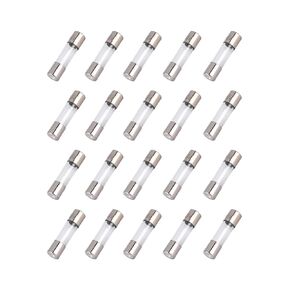 20 Pcs F2AL 2A 250V Fast-Blow Glass Fuses 0.2 x 0.78 inch/5x20 mm 2 amp 250 Volt,Quick Blow Replacement Fuses
