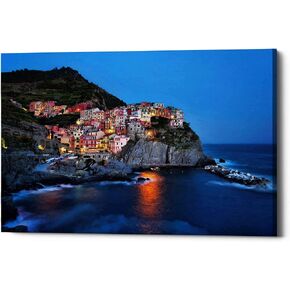 Epic Graffiti 'Riviera,' Canvas Wall Art, 40"x60"