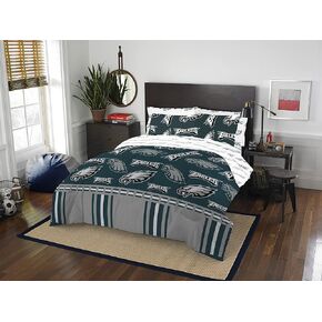 Northwest NFL Philadelphia Eagles Unisex-Adult Bed in a Bag Set, Queen, Rotary