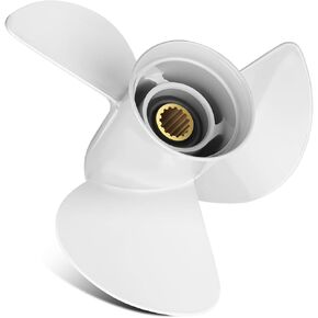 CEAC Outboard Propeller 13 1/4 x17 Pitch for Yamaha 60HP 70HP 75HP 80HP 85HP 90HP 115HP 130HP