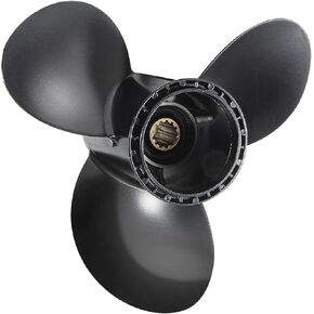 Propeller 11 1/2 X 13 Pitch with Hub Kit for Suzuki Outboard 35 40 50 55 60 65 HP Boat Motor Engine Parts 3 Blade Aluminum Prop 11.5 X 13 RH 13 Spline Tooth 58100-88LB0-019