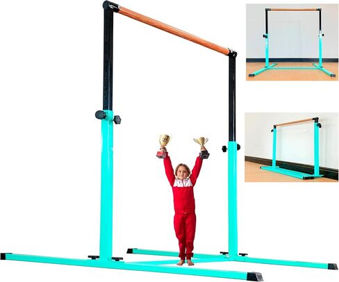 4FT/5FT Gymnastic Bar Set Gymnastics Horizontal Bar Gymnastics Kip Bar for Kids Home Use in Saudi Arabia