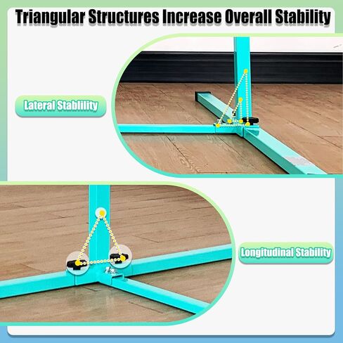 4FT/5FT Gymnastic Bar Set Gymnastics Horizontal Bar Gymnastics Kip Bar for Kids Home Use in Saudi Arabia