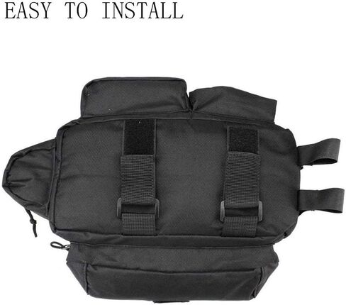 BicycleStore Bike Rear Seat Bag Trunk Bags Bike Panniers Waterproof Cycling Bag Rack 7L Bicycle Accessories Black in Kuwait