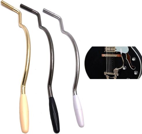 6mm Electric Guitar Tremolo Arm Whammy Bar Thread Tremolo Arm Assembly Compatible with Stratocaster Strat Style Electric Guitar Tremolo System 3Pcs in Saudi Arabia