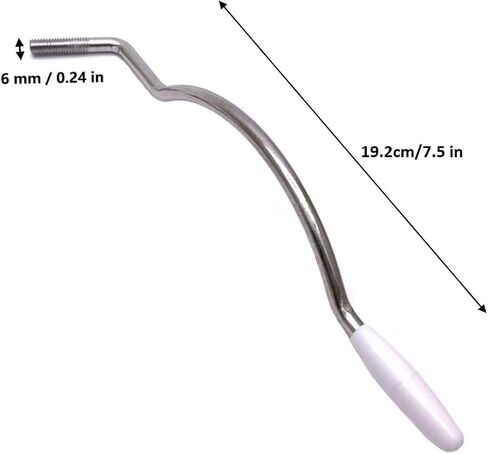 6mm Electric Guitar Tremolo Arm Whammy Bar Thread Tremolo Arm Assembly Compatible with Stratocaster Strat Style Electric Guitar Tremolo System 3Pcs in Saudi Arabia