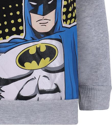 هودي باتمان بوي بنصف سحاب للأطفال الصغار والصغار – رمادي/أسود in Kuwait