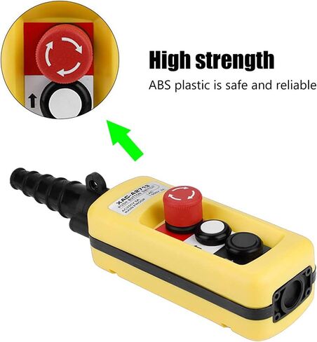 Hoist Lift Controller, Attic Lift System Hoist Push Button Switch Crane Remote Control Garage Hoist System Up Down Switch Crane Pendant Lifting in Saudi Arabia