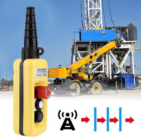 Hoist Lift Controller, Attic Lift System Hoist Push Button Switch Crane Remote Control Garage Hoist System Up Down Switch Crane Pendant Lifting in Saudi Arabia