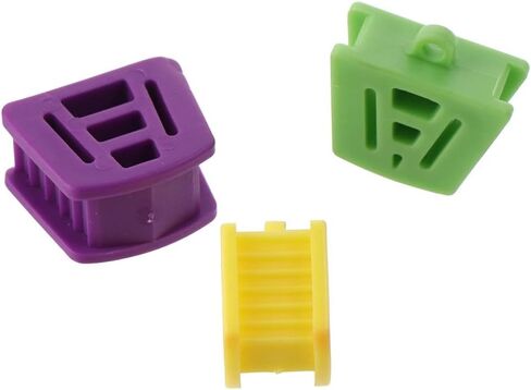 6 عبوات من مكعبات عض الأسنان، كتل عض من السيليكون للفم للأسنان، كتل عض الأسنان من الدعائم للفم in Kuwait