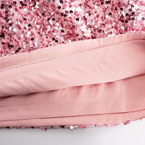 تنورة نسائية مزينة بالترتر لامعة وقابلة للتمدد، تنانير قصيرة ضيقة للحفلات الليلية in Kuwait