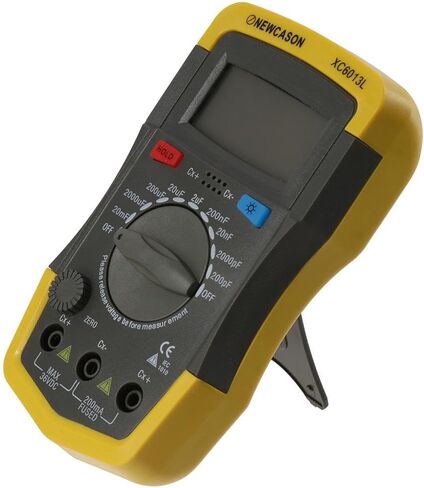 اختبار المكثفات الإلكترونية مع شاشة LCD مقاومة كبيرة XC6013L أدوات قياس مختبر السعة المحمولة عالية الدقة in Saudi Arabia