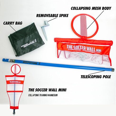 Soccer Innovations The Soccer Wall Mini Portable Training Defender in Saudi Arabia
