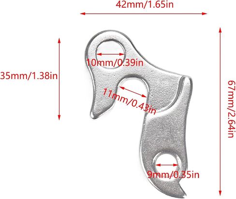 Mountain Road Bike Rear Derailleur Hanger Frame Gear Tail Hook in Saudi Arabia