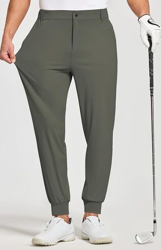 Willit Men's Golf Joggers Stretch Slim Fit Sweatpants Running Travel Work Pants with 5 Pockets in Kuwait