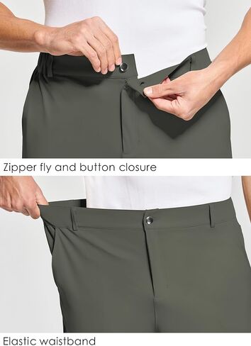 Willit Men's Golf Joggers Stretch Slim Fit Sweatpants Running Travel Work Pants with 5 Pockets in Kuwait