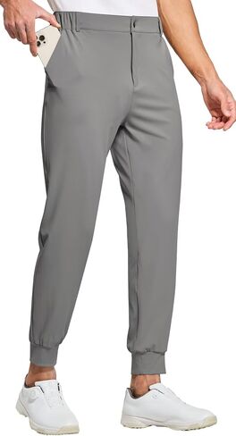 Willit Men's Golf Joggers Stretch Slim Fit Sweatpants Running Travel Work Pants with 5 Pockets in Kuwait