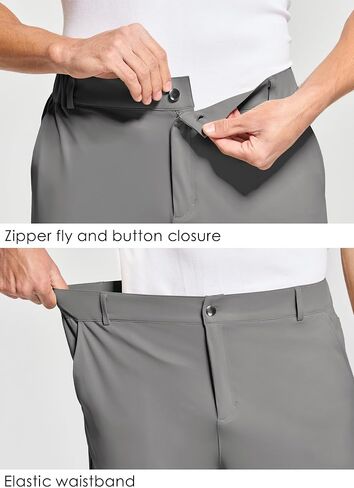 Willit Men's Golf Joggers Stretch Slim Fit Sweatpants Running Travel Work Pants with 5 Pockets in Kuwait