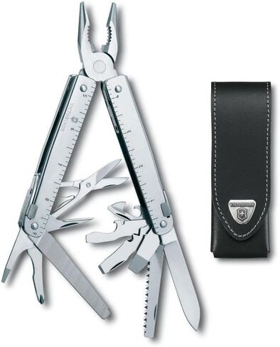 VNOX Victorinox 30327L Swiss Tool X في حقيبة جلدية من in Saudi Arabia