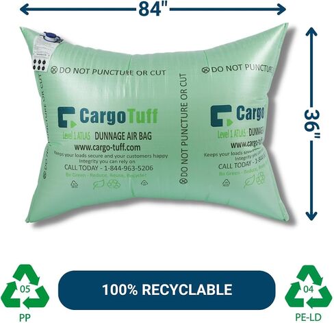 وسادة هوائية منسوجة من مادة البولي بروبيلين CargoTuff Dunage مقاس 36 × 84 من المستوى 1 (10 قطع لكل صندوق) in Saudi Arabia