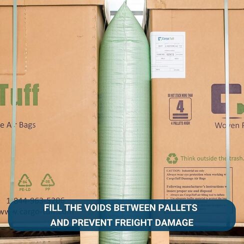 وسادة هوائية منسوجة من مادة البولي بروبيلين CargoTuff Dunage مقاس 36 × 84 من المستوى 1 (10 قطع لكل صندوق) in Saudi Arabia