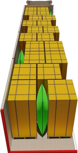 وسادة هوائية منسوجة من مادة البولي بروبيلين CargoTuff Dunage مقاس 36 × 84 من المستوى 1 (10 قطع لكل صندوق) in Saudi Arabia