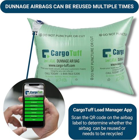 وسادة هوائية منسوجة من مادة البولي بروبيلين CargoTuff Dunage مقاس 36 × 84 من المستوى 1 (10 قطع لكل صندوق) in Saudi Arabia