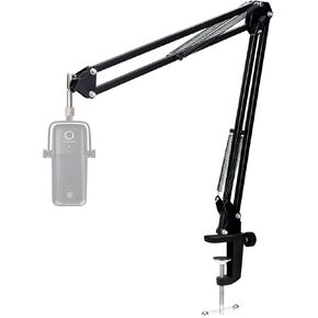 For Elgato Wave 3 Boom Arm, Mic stand Compatible with Elgato Wave 3 Microphone, Mic Stand Desk for Elgato Wave 3 for Broadcasting Recording Game by WIBOND