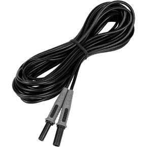 Klein Tools 69358 Lead Adapters, Extension Cable for Meters with Banana Jack Inputs, 20-Foot