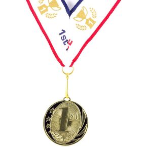 1st Place MidNite Star Gold Medal Award - includes Ribbon