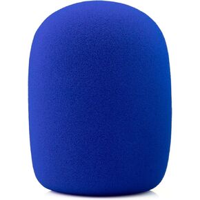 LEFXMOPHY for AKG P420 Windscreen, P120, P220, P820, C3000, C414 XLS, C414 XLII Microphone Replacment Mic Pop filter Foam Blue Cover Asseccories