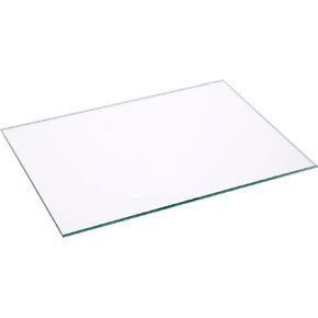 Plymor Rectangle 3mm Non-Beveled Glass Mirror, 6 inch x 8 inch