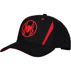 Bioworld Spider-Man Logo Black Snapback Hat