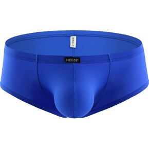 IKINGSKY Men's Soft Boxer Briefs U-Hance Pouch Mens Underwear
