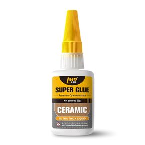 Glass Super Glue Liquid, Clear Instant Cyanoacrylate Adhesives for Glass Repair Food Safe, All Purpose CA Glue for Shoe Ceramic Plastic Leather Model Metal Wood Pottery Aquarium Porcelain Stone, Thick
